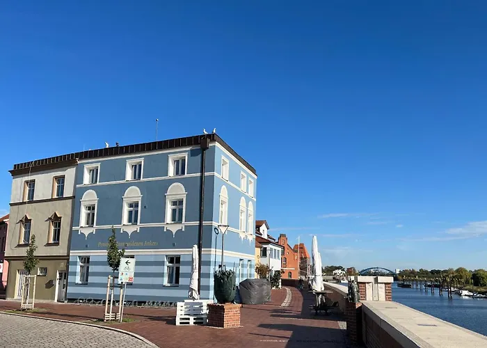 Zum Goldenen Anker Direkt An Der Elbe Pensionat